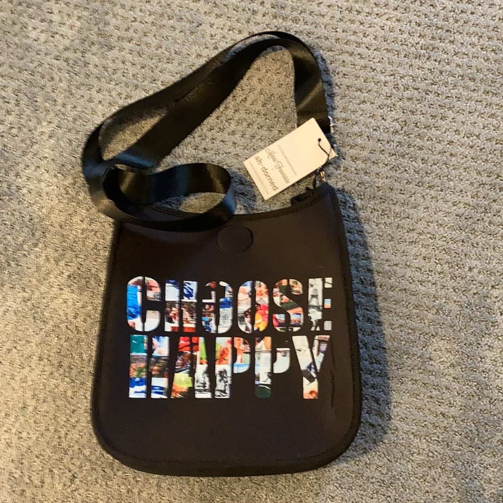 NWT neoprene purse
